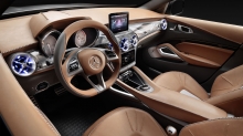 Mercedes-Benz GLA-class, Мерседес ГЛА класса, интерьер, руль, торпеда